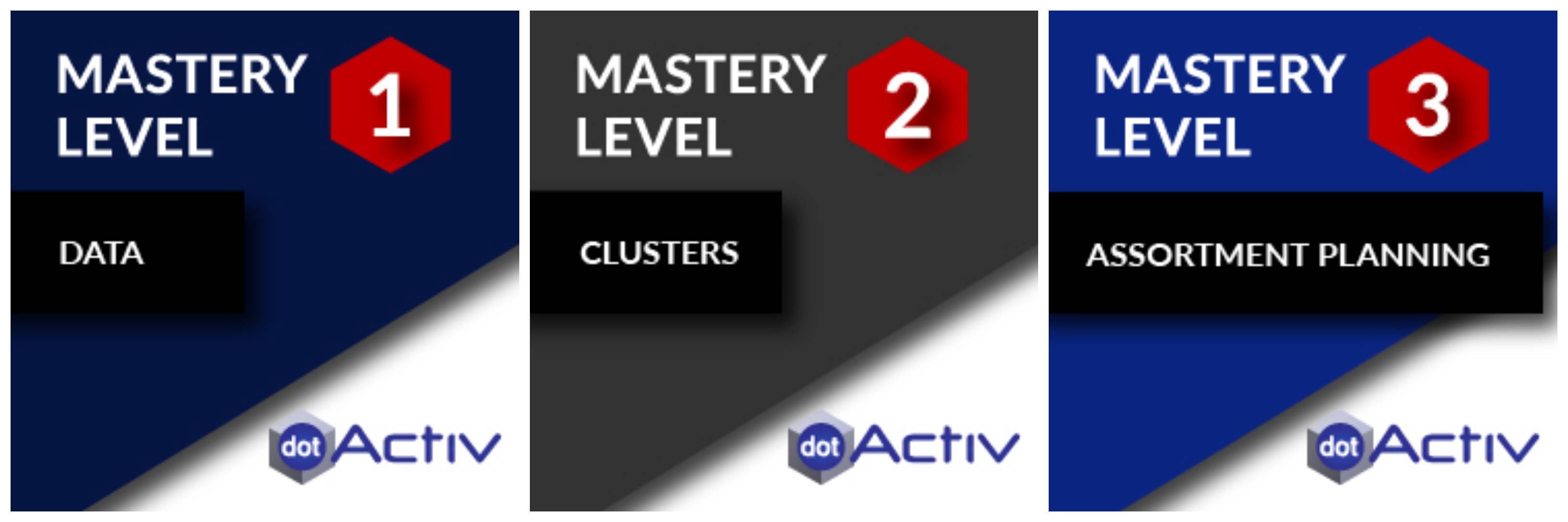 DotActiv Software Mastery Levels 1 to 3