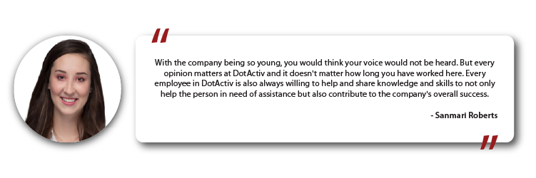 Sanmari Roberts Reviews DotActiv